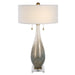 Uttermost Home Uttermost Cardoni Bronze Glass Table Lamp