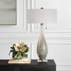 Uttermost Home Uttermost Cardoni Bronze Glass Table Lamp