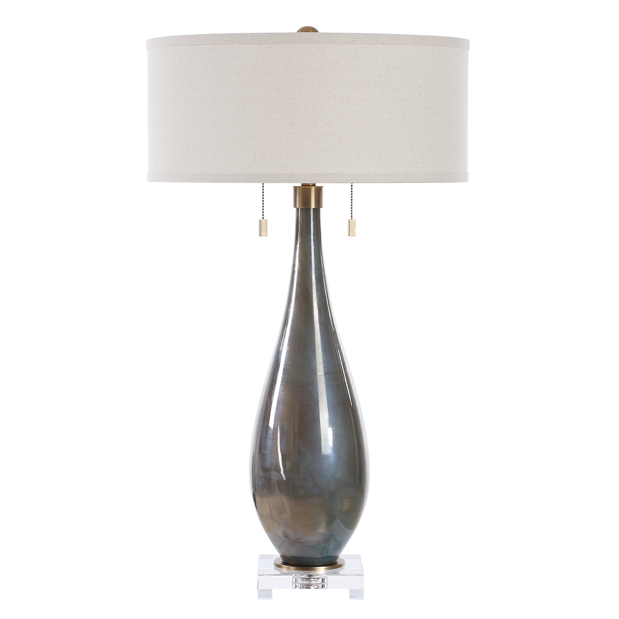 Uttermost Lighting Uttermost Cardoni Smoke Table Lamp