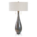 Uttermost Lighting Uttermost Cardoni Smoke Table Lamp