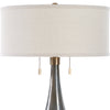 Uttermost Lighting Uttermost Cardoni Smoke Table Lamp
