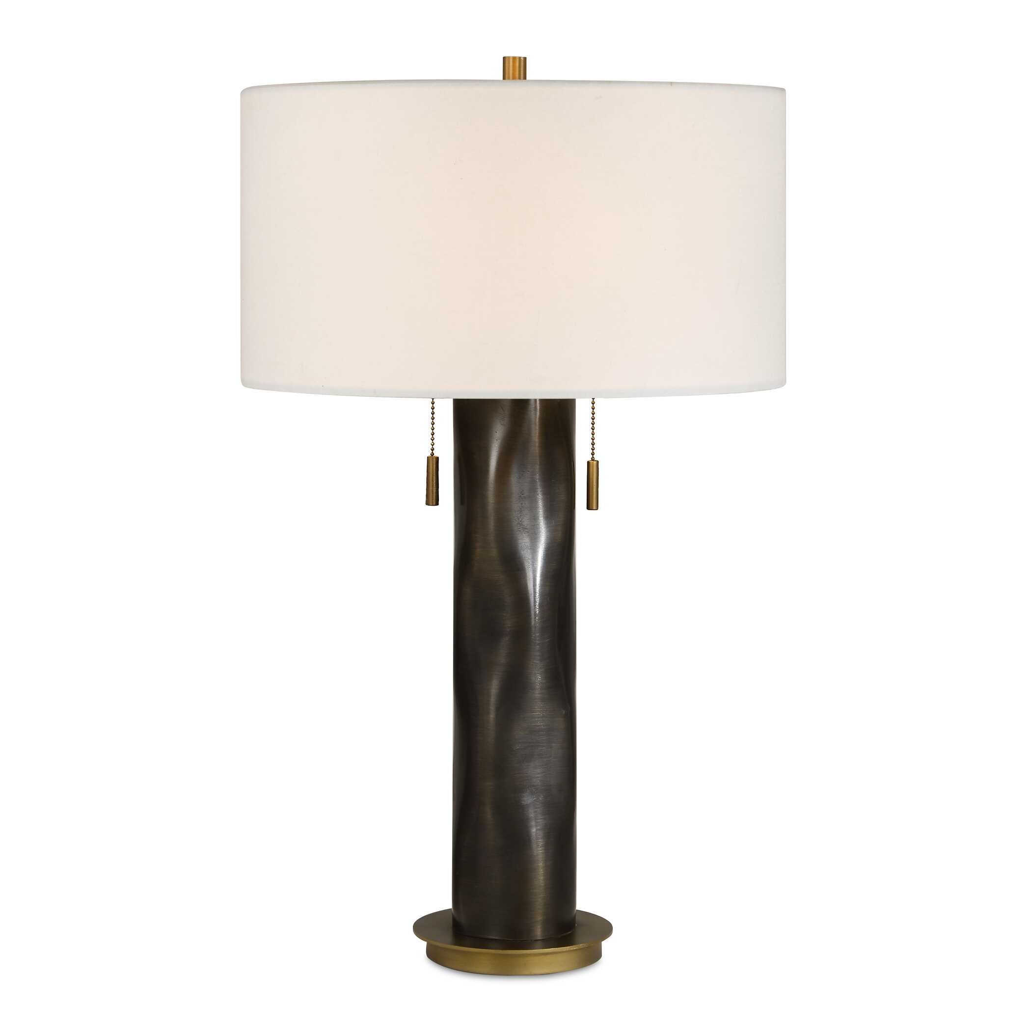 Uttermost Lighting Uttermost Carmine Dark Bronze Table Lamp