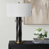 Uttermost Lighting Uttermost Carmine Dark Bronze Table Lamp
