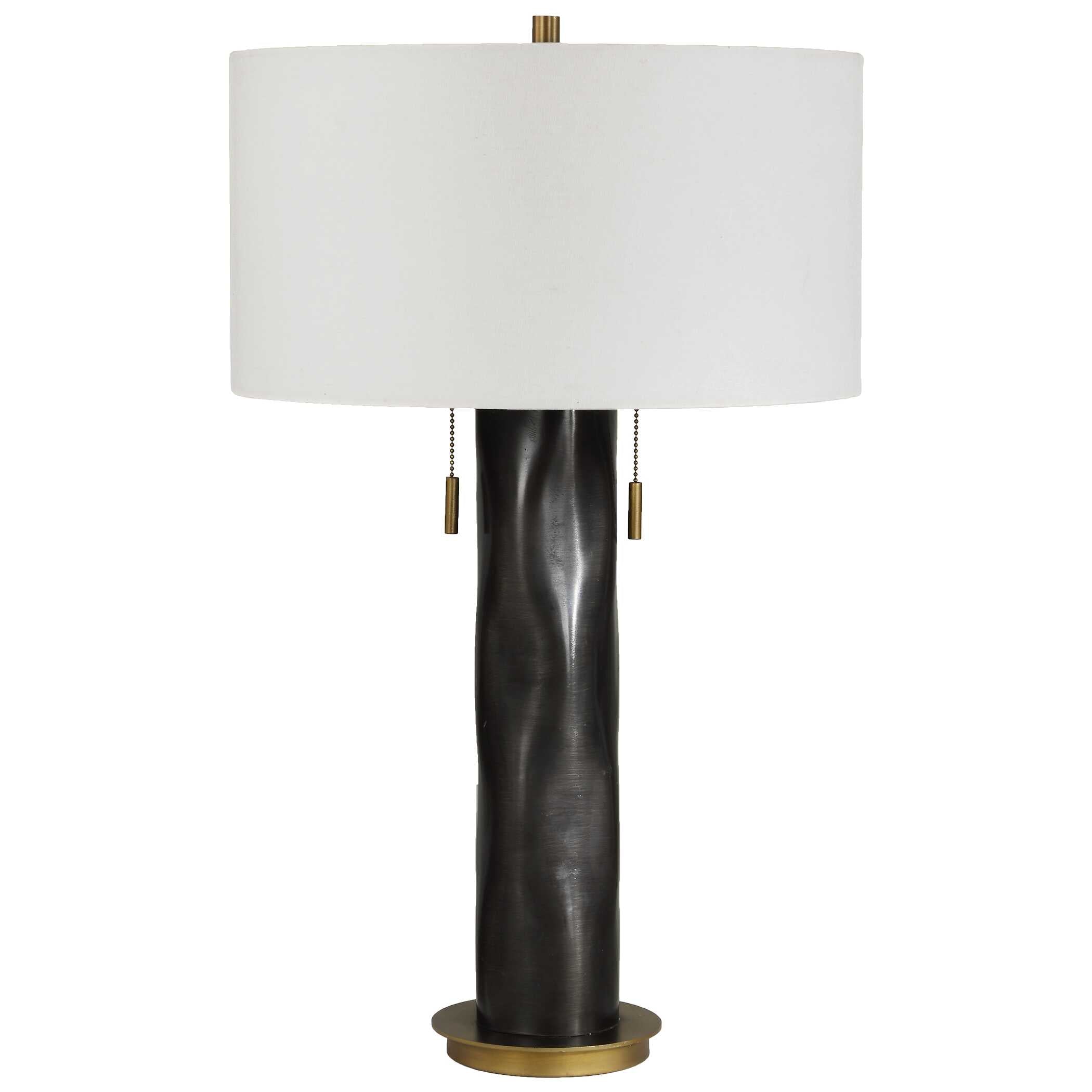 Uttermost Lighting Uttermost Carmine Dark Bronze Table Lamp