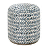 Uttermost Uttermost Cas Blue Fabric Ottoman