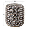 Uttermost Furniture Uttermost Cas Plush Espresso Ottoman