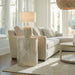 Uttermost Furniture Uttermost Cassandra Gold Drum Accent Table