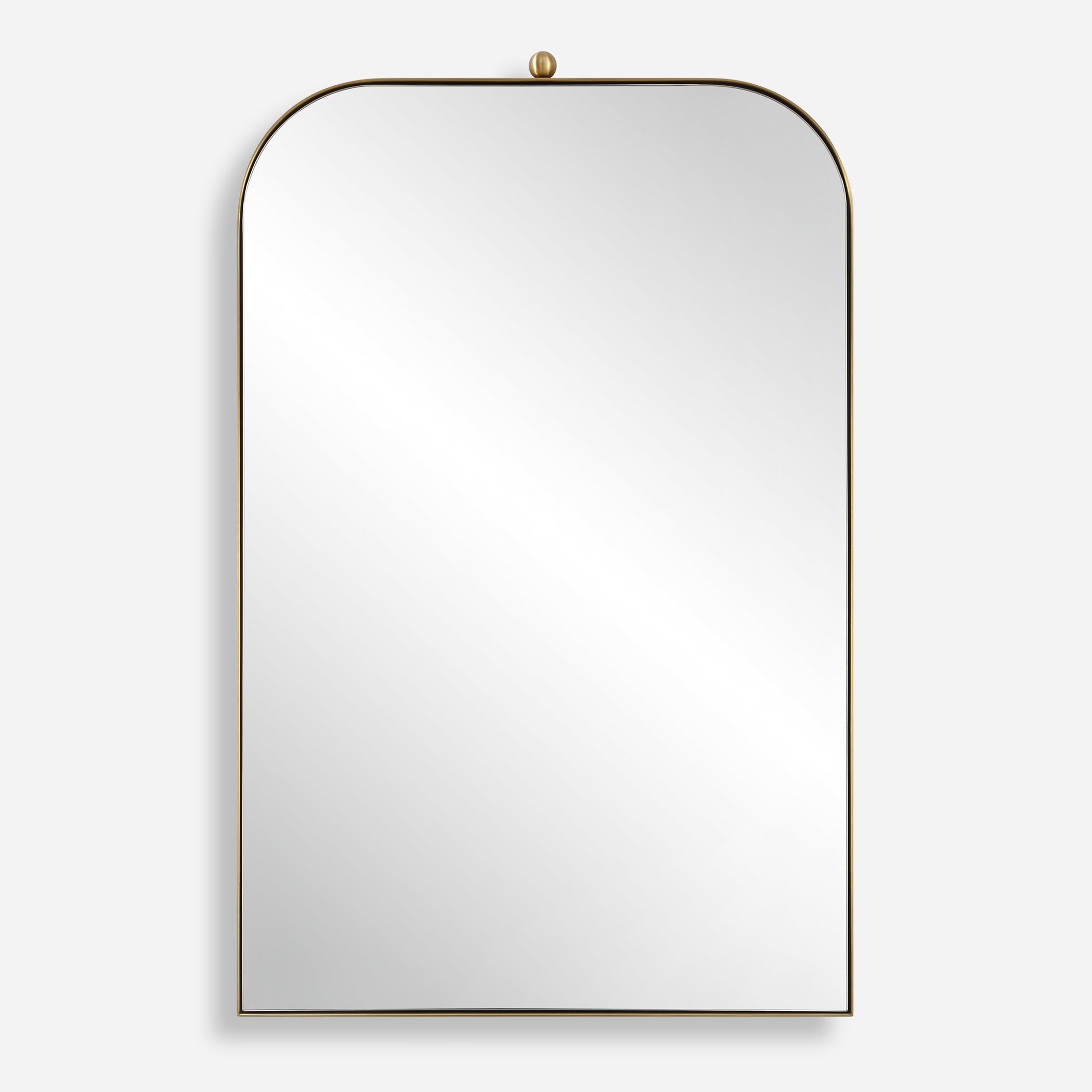 Uttermost Home Decor Uttermost Cassidy Brass Arch Mirror