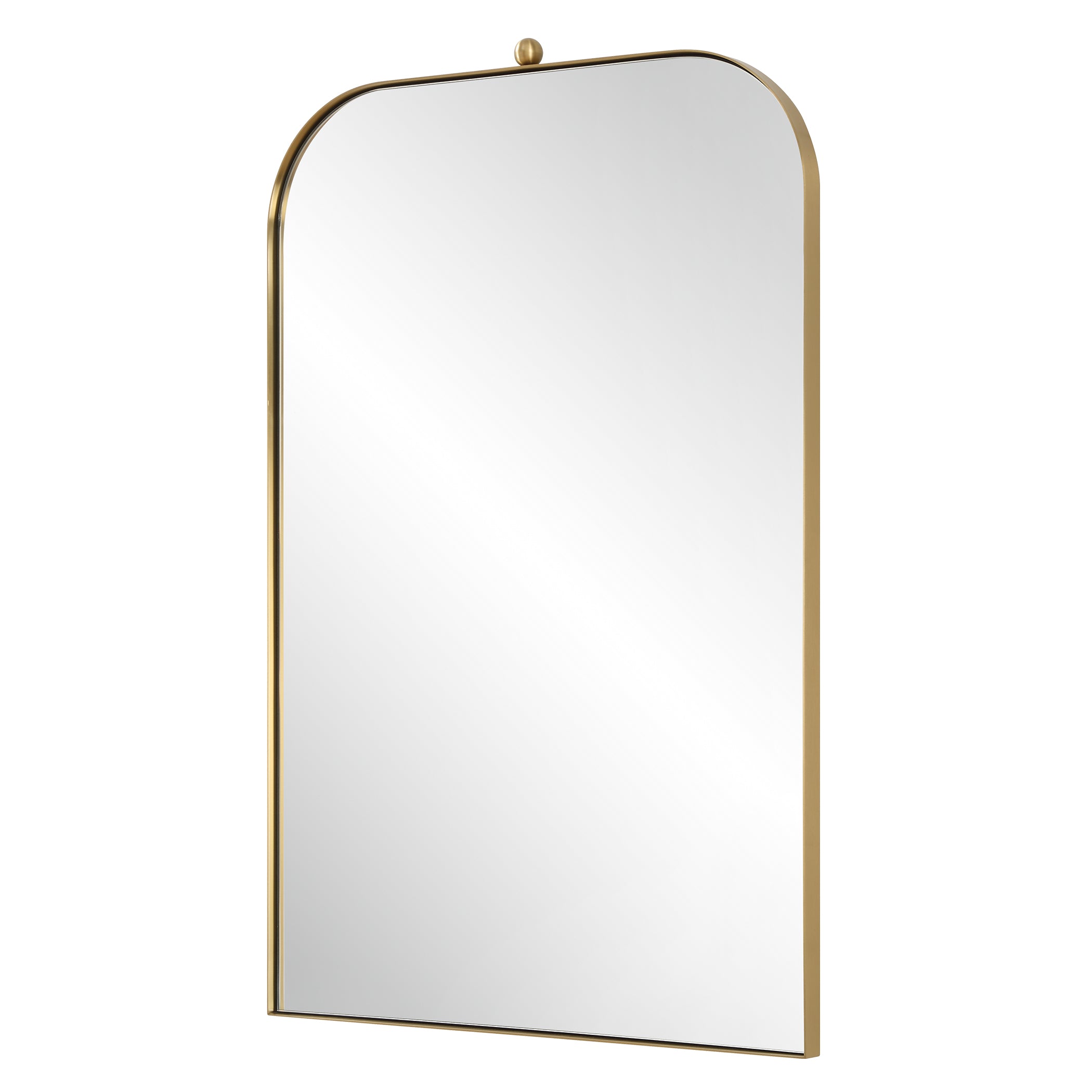 Uttermost Home Decor Uttermost Cassidy Brass Arch Mirror