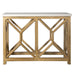 Uttermost Home Motor Freight - To be Quoted Uttermost Catali Ivory Stone Console Table