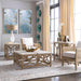 Uttermost Home Motor Freight - To be Quoted Uttermost Catali Ivory Stone Console Table