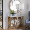 Uttermost Home Motor Freight - To be Quoted Uttermost Catali Ivory Stone Console Table