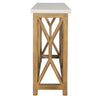 Uttermost Home Motor Freight - To be Quoted Uttermost Catali Ivory Stone Console Table
