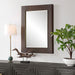 Uttermost Home Decor Oversize - Rate to be Quoted Uttermost Catron Aged Walnut Mirror