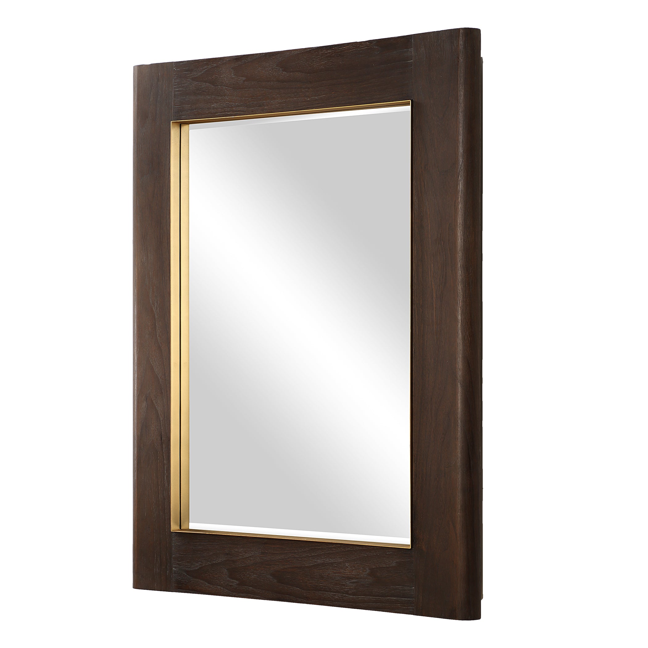 Uttermost Home Decor Oversize - Rate to be Quoted Uttermost Catron Aged Walnut Mirror