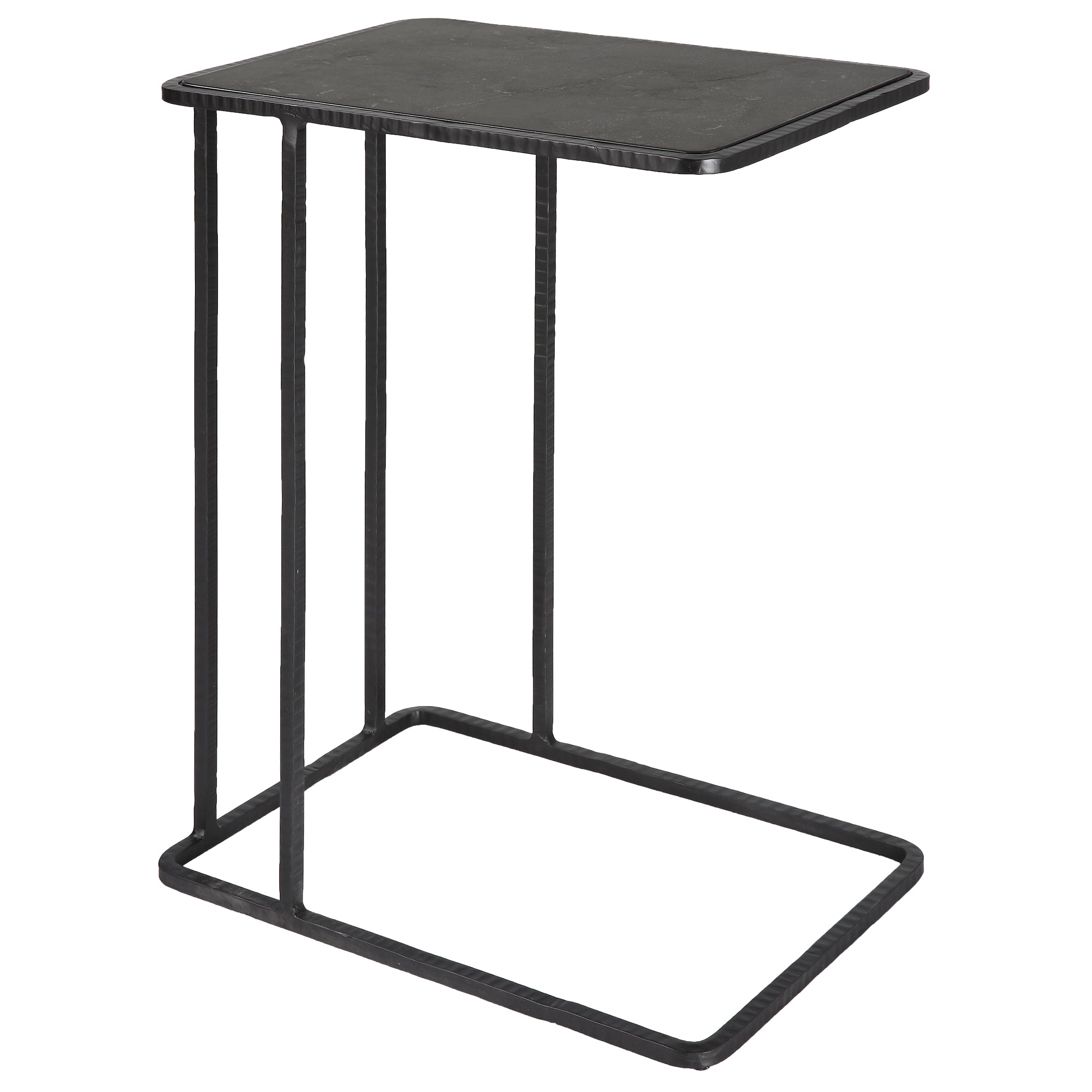 Uttermost Home Decor Uttermost Cavern Stone & Iron Accent Table