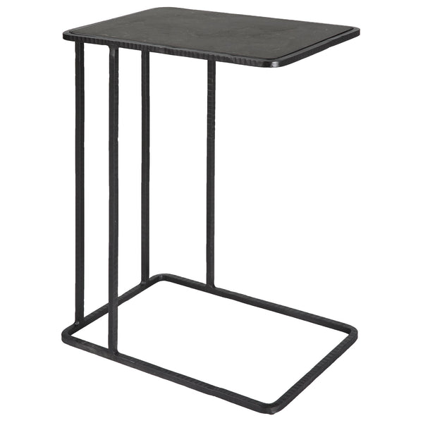 Uttermost Home Decor Uttermost Cavern Stone & Iron Accent Table