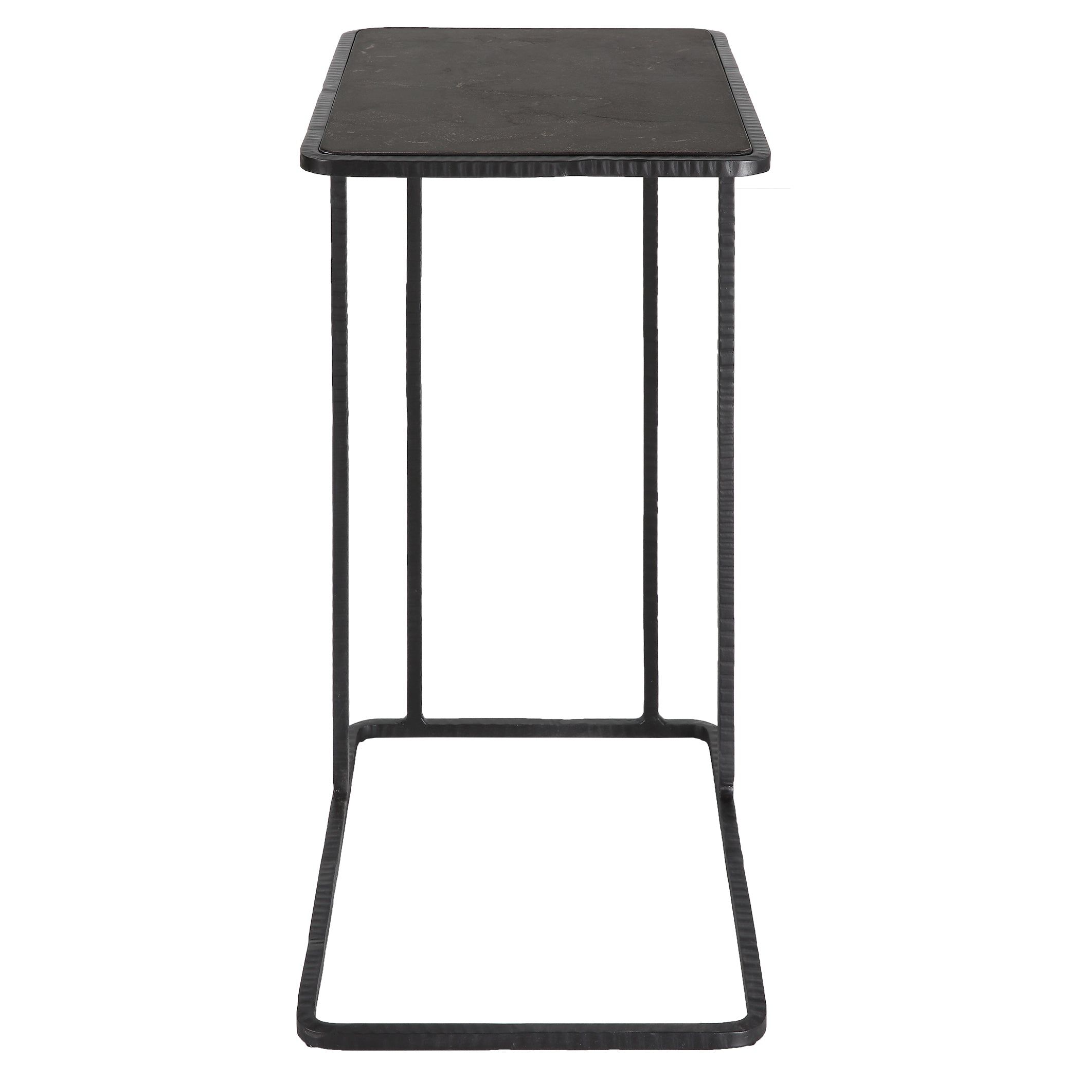 Uttermost Home Decor Uttermost Cavern Stone & Iron Accent Table