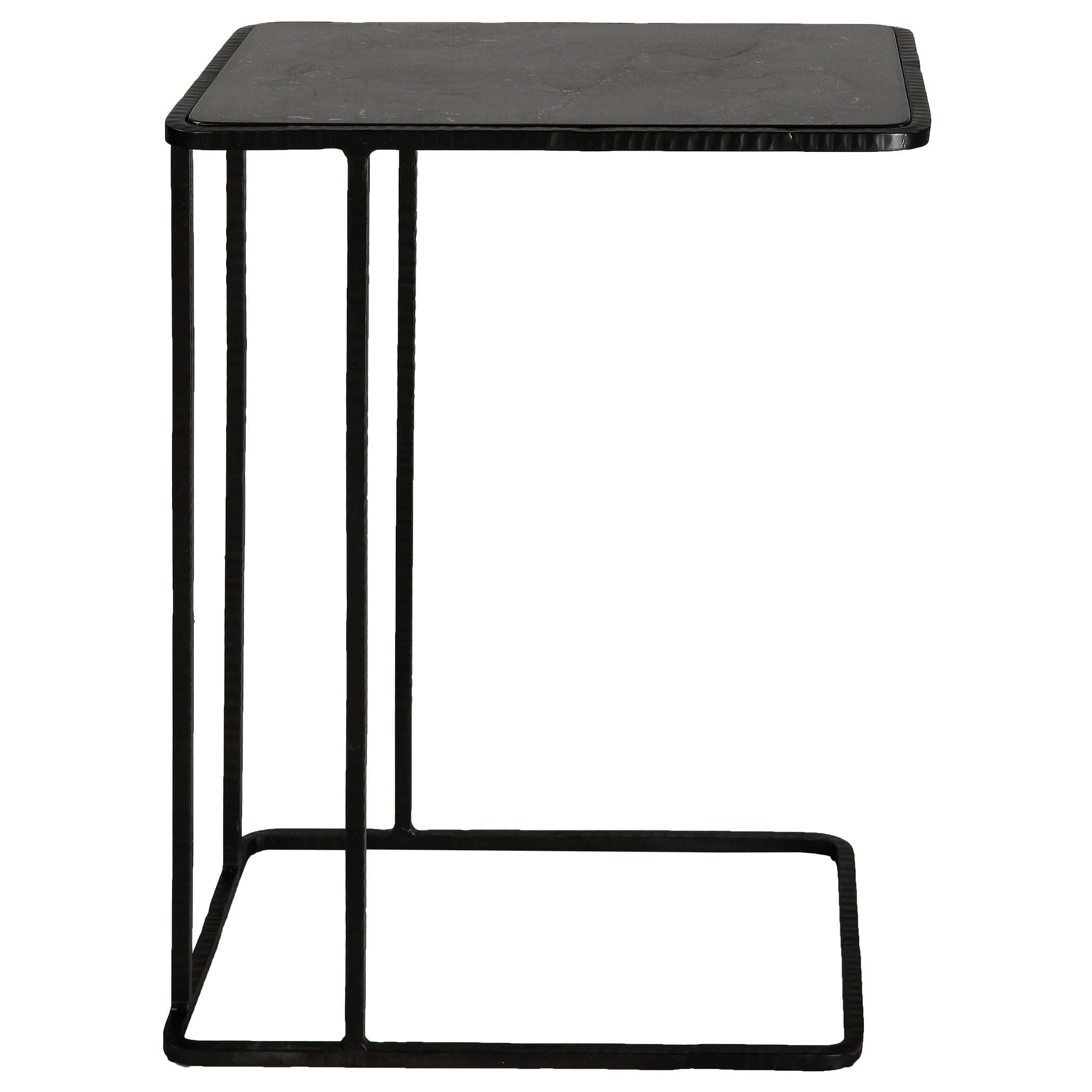 Uttermost Home Decor Uttermost Cavern Stone & Iron Accent Table