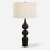 Uttermost Lighting Uttermost Caviar Black Table Lamp