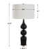 Uttermost Lighting Uttermost Caviar Black Table Lamp
