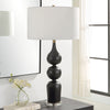 Uttermost Lighting Uttermost Caviar Black Table Lamp