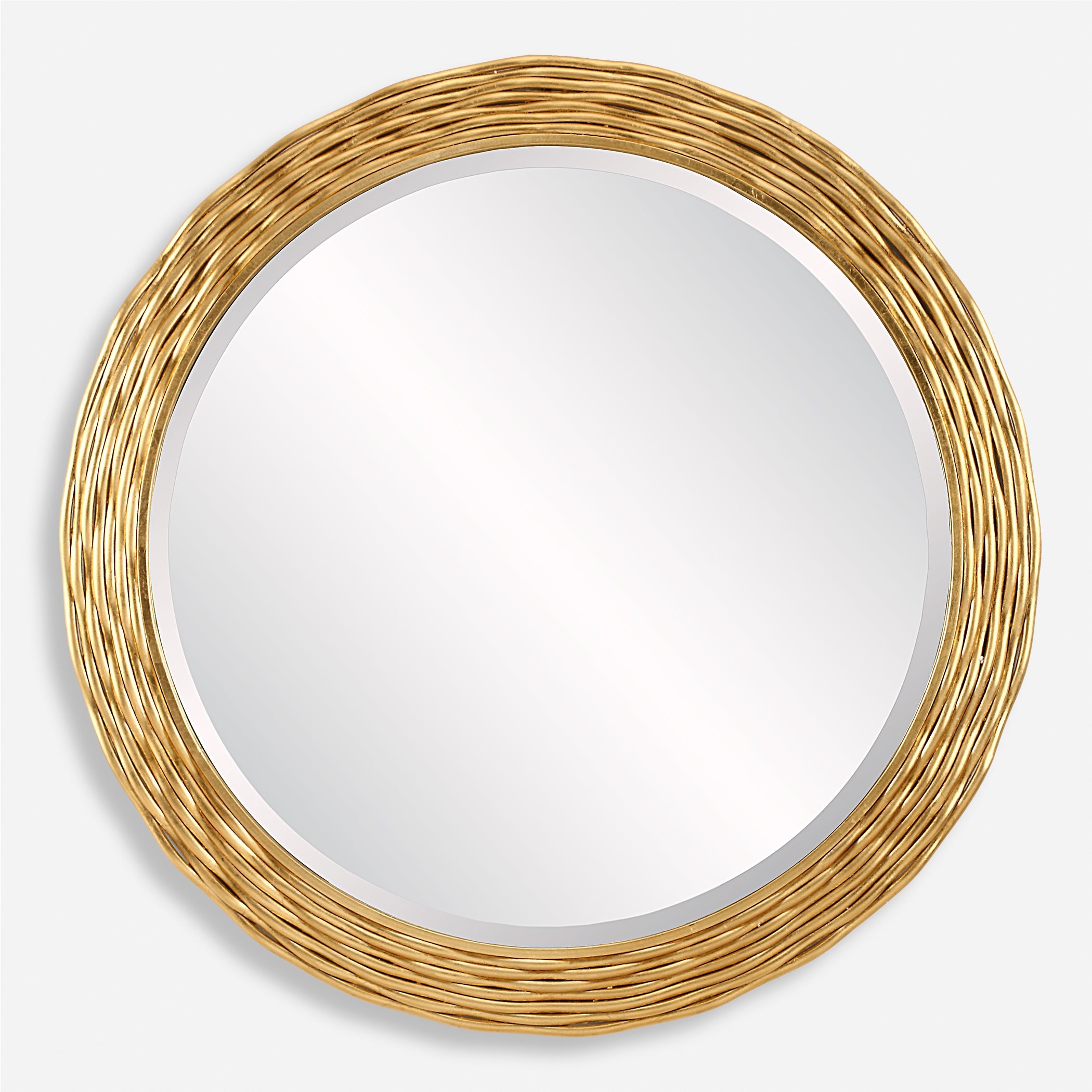 Uttermost Home Decor Oversized - Rate to be Quoted Uttermost Celeste Gold Round Mirror