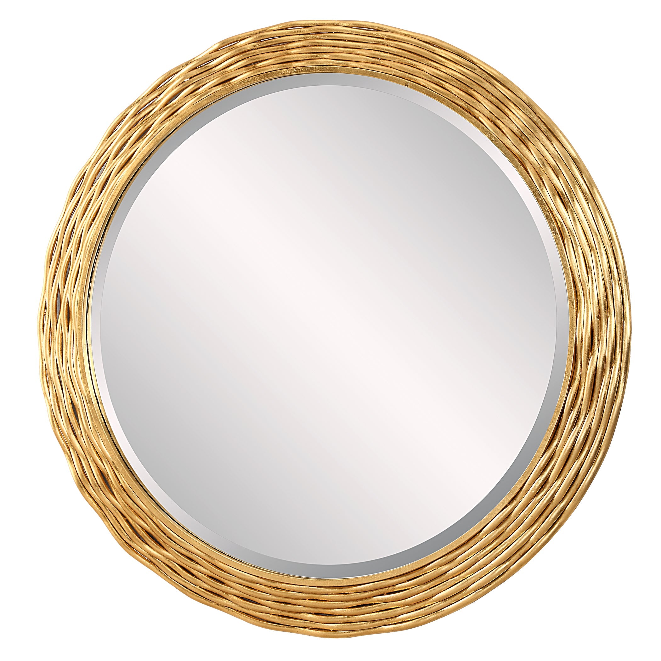 Uttermost Home Decor Oversized - Rate to be Quoted Uttermost Celeste Gold Round Mirror