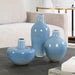 Uttermost Home Decor Uttermost Celestial Frost Blue Vases Set/3