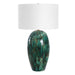 Uttermost Lighting Uttermost Ceralene Green Table Lamp