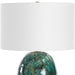 Uttermost Lighting Uttermost Ceralene Green Table Lamp