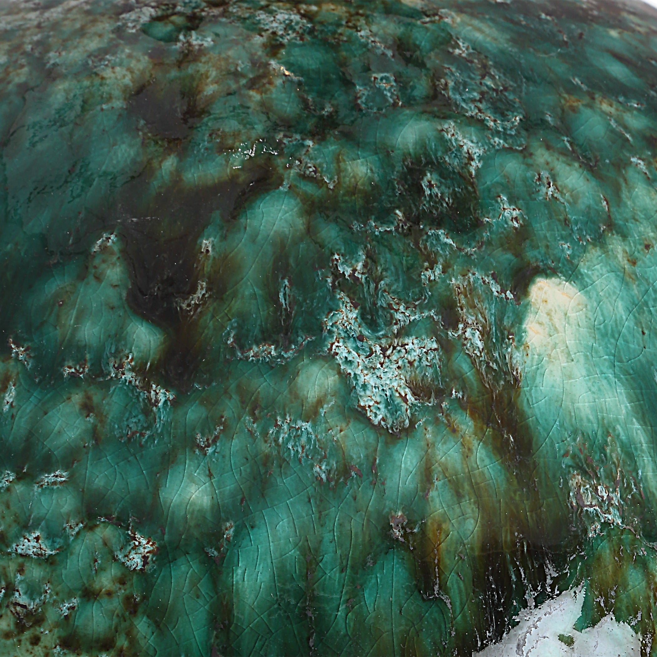 Uttermost Lighting Uttermost Ceralene Green Table Lamp