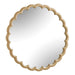 Uttermost Home Decor Uttermost Cerrito Burnished Ivory Round Mirror