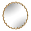 Uttermost Home Decor Uttermost Cerrito Burnished Ivory Round Mirror