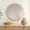Uttermost Home Decor Uttermost Cerrito Burnished Ivory Round Mirror
