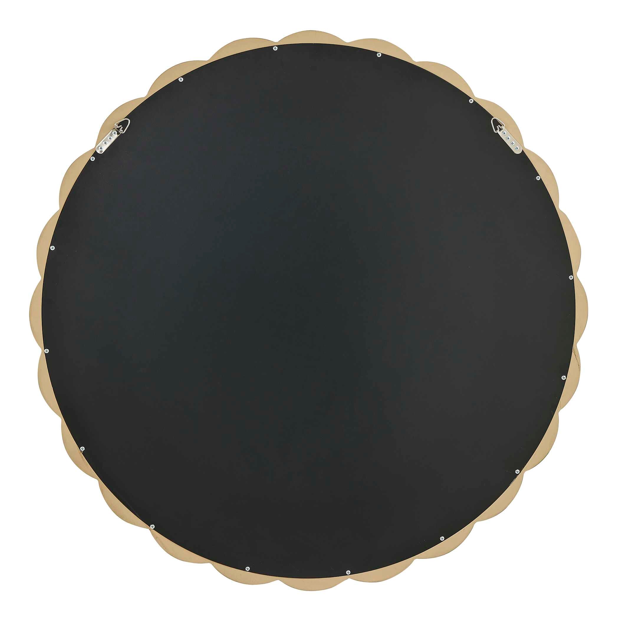 Uttermost Home Decor Uttermost Cerrito Burnished Ivory Round Mirror