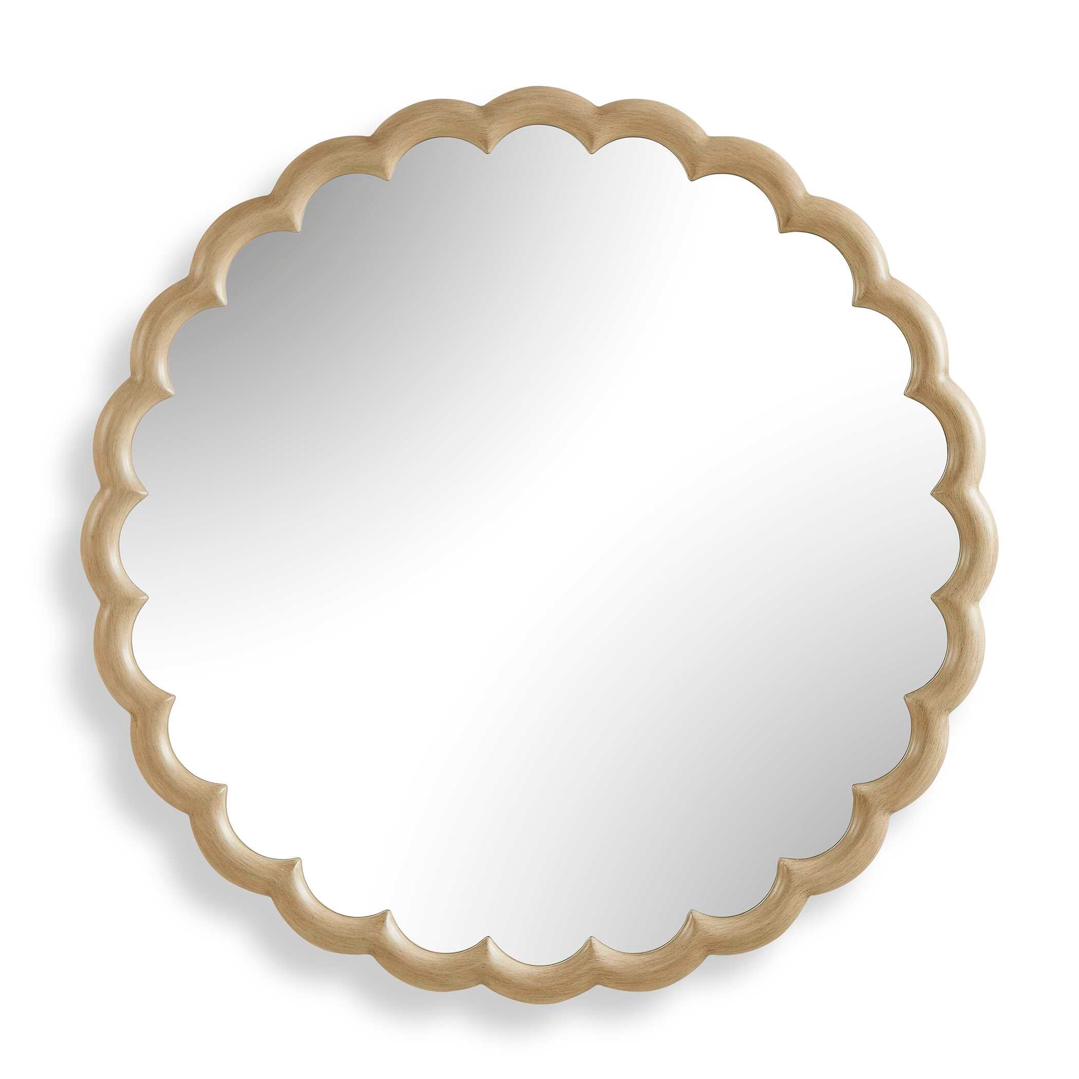 Uttermost Home Decor Uttermost Cerrito Burnished Ivory Round Mirror