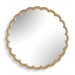 Uttermost Home Decor Uttermost Cerrito Burnished Ivory Round Mirror