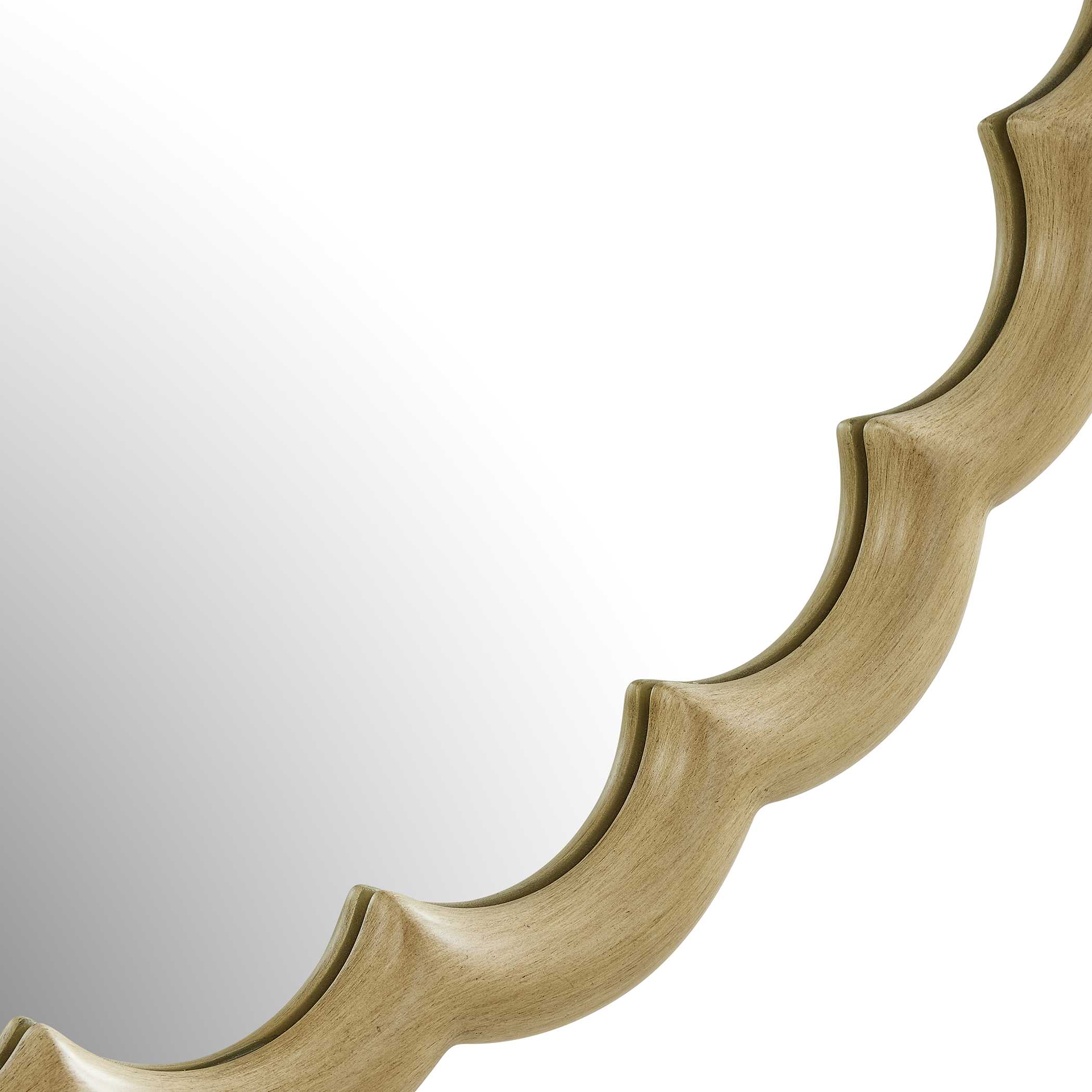 Uttermost Home Decor Uttermost Cerrito Burnished Ivory Round Mirror