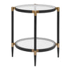 Uttermost Uttermost Chadid Round Glass Side Table