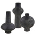 Uttermost Uttermost Charcoal Bloom Indoor-Outdoor Vases Set/3