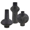Uttermost Uttermost Charcoal Bloom Indoor-Outdoor Vases Set/3