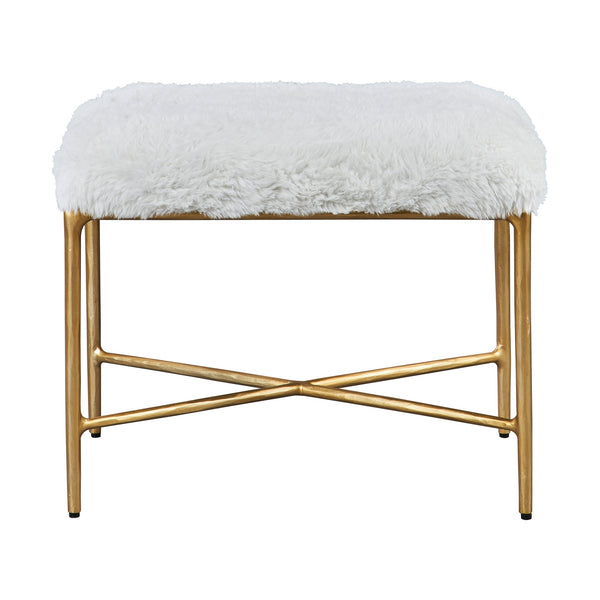 Uttermost Home Decor Uttermost Charmed Sheepskin Small Bench