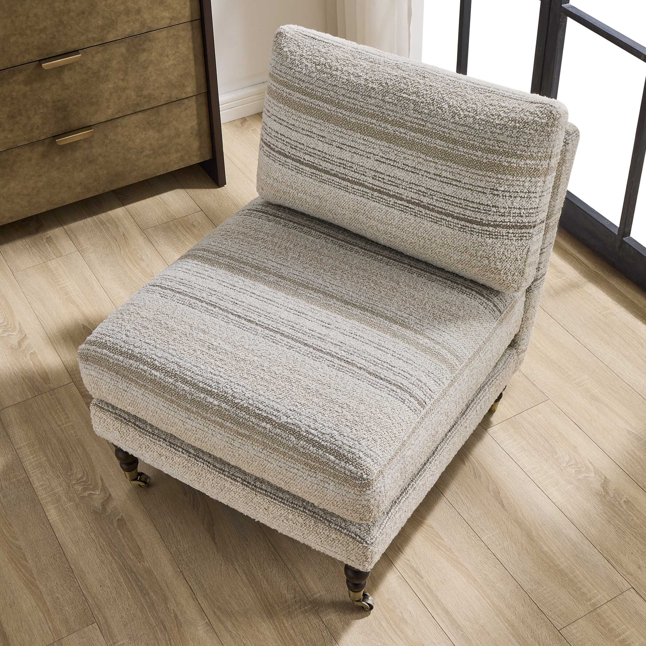 Uttermost Furniture Uttermost Chatsworth Modern Slipper Chair
