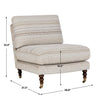Uttermost Furniture Uttermost Chatsworth Modern Slipper Chair