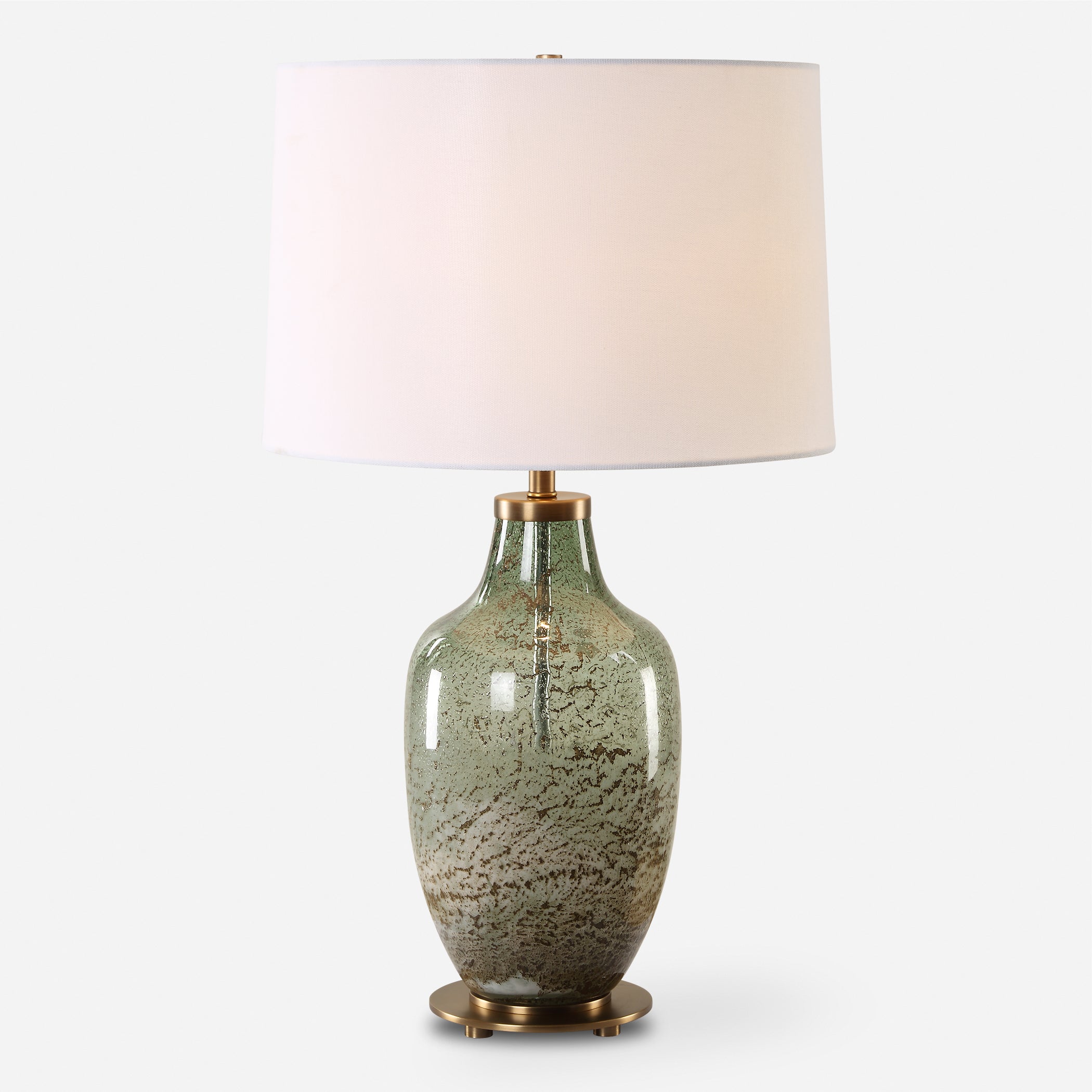 Uttermost Lighting Uttermost Chianti Olive Glass Table Lamp