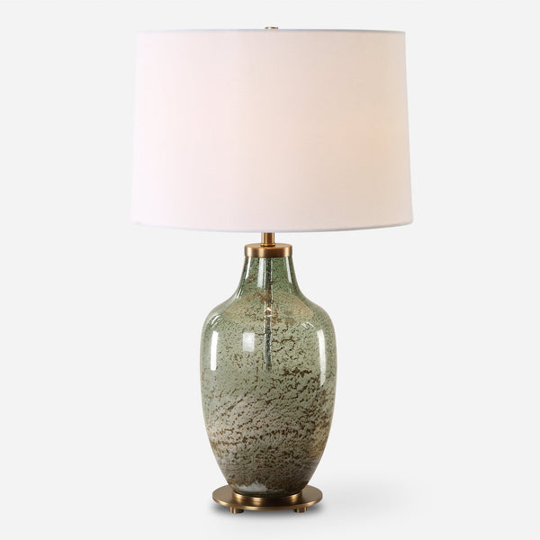 Uttermost Lighting Uttermost Chianti Olive Glass Table Lamp