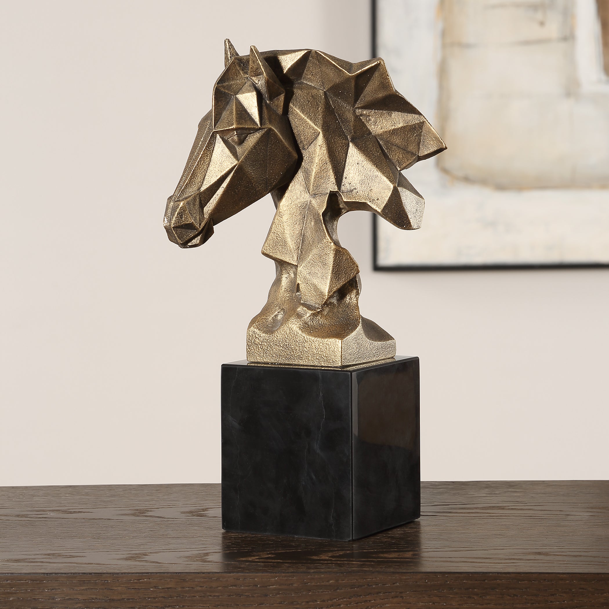Uttermost Home Decor Uttermost Chiseled Horse Bust Sculpture