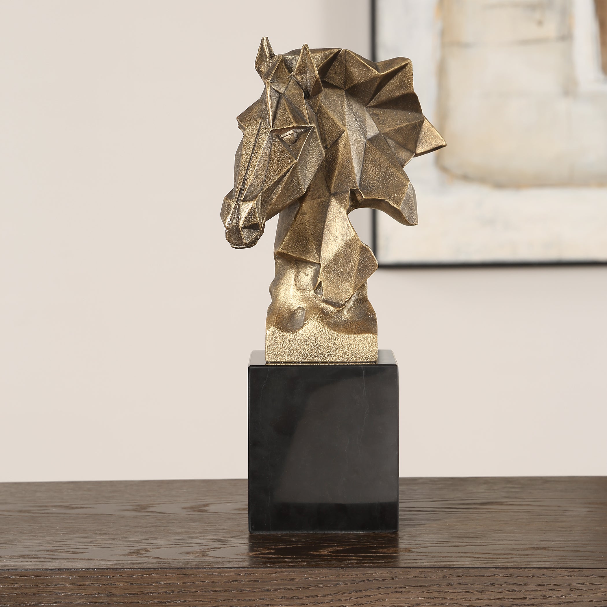 Uttermost Home Decor Uttermost Chiseled Horse Bust Sculpture