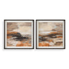 Uttermost Home Decor Oversize - Rate to be Quoted Uttermost Cinnamon Shore Framed Prints Set/2